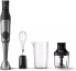Philips Hand Blender 5000 Series - 1200W, Anti- Splash Guard, SpeedTouch Technology, LED Speed Indicator, Chopper, Whisk, Compact, Black/Metal - HR2683/00