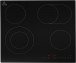 evvoli Ceramic Hob with Touch Pannel Controls, 4 cooking zones, 60 cm, Black, EVBI-CH604B Tanzania
