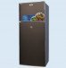 Delta Double Door Top Freezer Fridge Defrost 138L Tanzania (Inox, DRF-130.I)