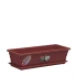 Lionstar Rectangular Flower Pot Trivetto With Tray FP-14 Plastic Planter Pot, Outdoors and Indoors Garden, Sturdy and Durable