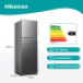 Hisense 154L Top Freezer Fridge-Titanium Silver H225TTS