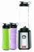 VON Hotpoint Mini Blender Tanzania, 3 Tritan Jar Set, 1 Button 300w (Black, VSBM33PVX)