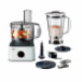 Braun Food Processor 8 in 1, 750W, 2 Speeds, Pulse Function, 2.1L Capacity, Blender, Slicing and Grating disc, Dough, Ice Crusher Blade, FP0132WH