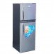 Delta Double Door Top Freezer Refrigerators Defrost  168L Tanzania (Inox DRFK-170.I) | FRIJI ZA DELTA