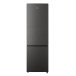 Hisense 264L Double Door Refrigerator with Adjustable Level Feet and Long Life LED Light, Defrost Cooling Fridge, A Energy Efficiency Titanium Inox(H370BIT)