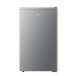 Hisense 90L, Single Door Mini Fridge, Compact Refrigerator,  with A+ Energy saving, Reversible door design, for Dorm, Office, Bedroom, Silver-H125RTS