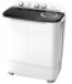 Hisense Washing Machine 6kg Manual, Twin Tub, Rust Proof, Plastic Body, Low Noise, White WSXL601