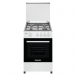 Nikai 50 X 50 cm, 4 Burners Gas Cooking Range, White Color with Glass Lid on Top -U2110N5 Tanzania | Majiko Ya Gesi Ya Kisasa