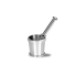 Topaz Stainless Steel Kinu No2 Heavy Mortar and Pestle Set/Khalbatta/Spice Mixer for Kitchen 0328
