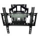TV Bracket Dual Arms Full Motion Swivel 32" - 80" Flat Panel TVs