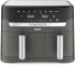 TEFAL Air Fryer Dual Easy Fry 8.3 L Dual Drawers Complete Family Meal 7 Pre-Set Programs Dishwasher-Safe Parts Dedicated App | EY901840