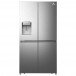 evvoli 780 Litres French Door Refrigerator With Ice maker and Water Dispenser, Digital Inverter Technology Tanzania (Silver, EVRFH-F585HSS)