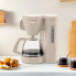 TEFAL Filter Coffee Machine  1.25 L Filter Coffee Maker with Permanent Filter | Swivel Filter Holder with Ergonomic Handle | Large Water Tank | 1 Year Warranty |CM2M1B27