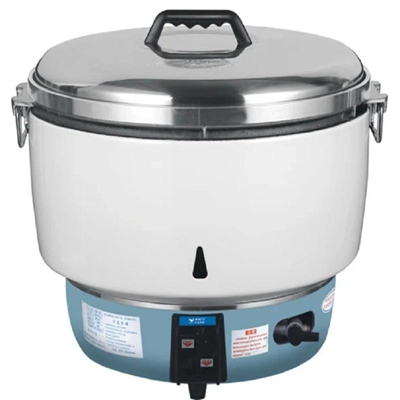 Commercial Kitchen Equipment Gas Rice Cooker 6L, 5.7kW Professional LPG Rice Maker, Industrial 3–6kg Capacity Rice Boiler GF20Y-7L-A