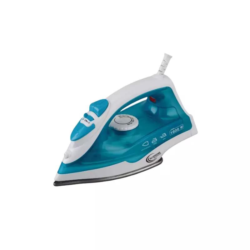 Silverdome Steam Iron 1600W, Non-Stick Soleplate, 220ml Tank, Self Clean SIT-160