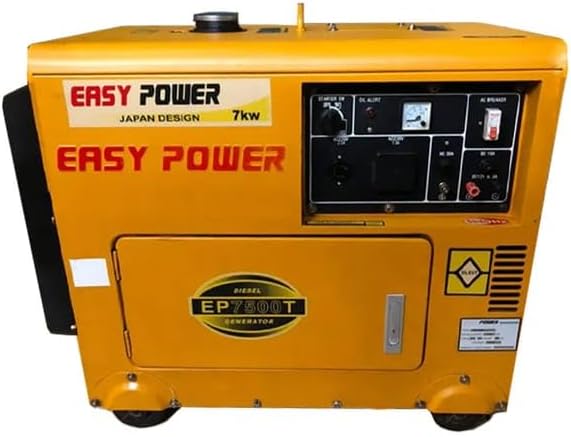 EasyPower 7500W Silent Diesel Generator EP7500T