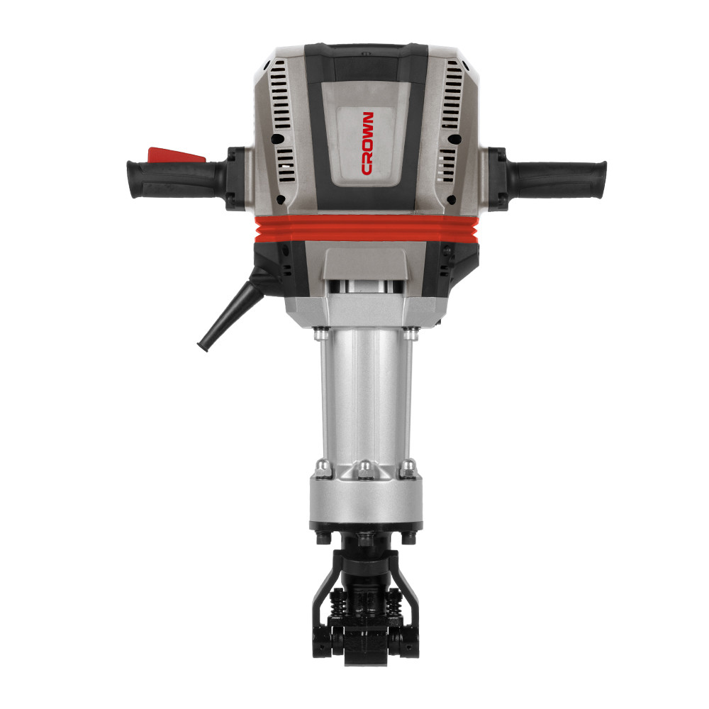 CROWN CT18217 BMC Demolition Hammer HEX 28, 2000W, 75J Impact Energy, 1000 BPM, Concrete Crusher with AVS Vibration System
