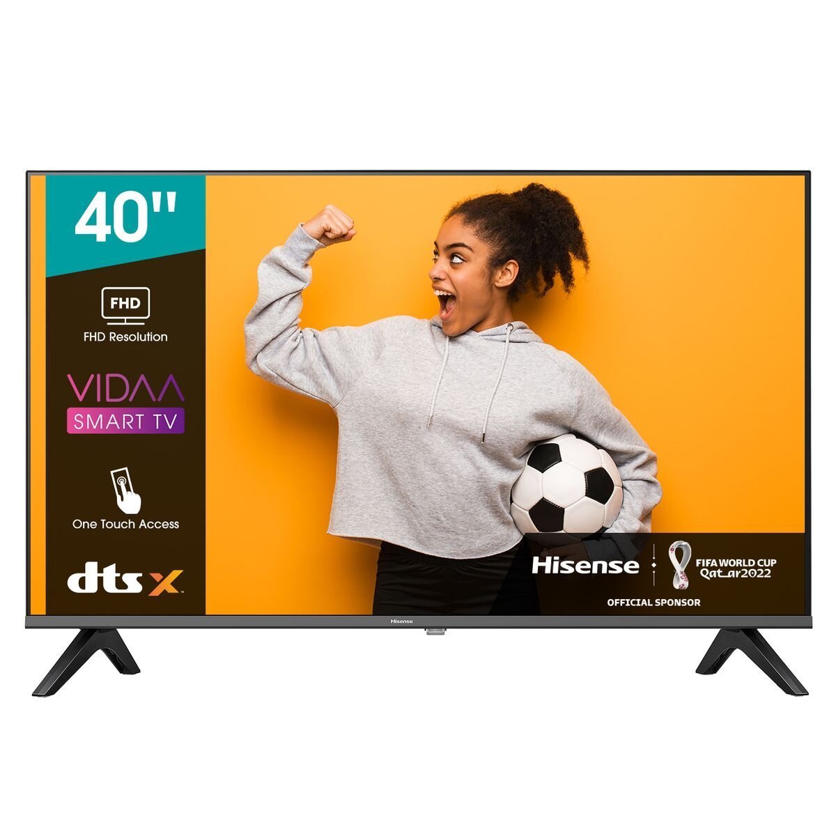Hisense 43 Inch Smart TV with Netflix, Youtube - Full HD