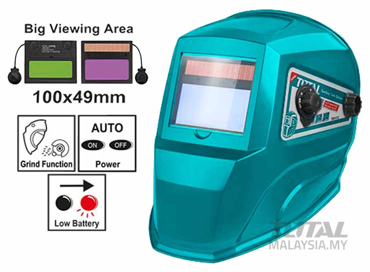 Total Auto Darkening Welding Helmet TSP9103