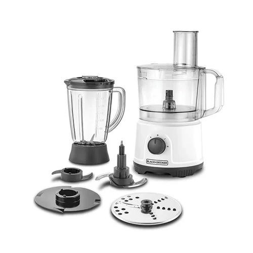 Black and Decker Food Processor 800W, 2.0L Gross Capacity, 1.5L Working Capacity, Multi-Function FX825-B5