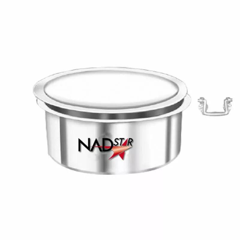 Nadstar8 Aluminium Sufuria with Lid & Handle 44