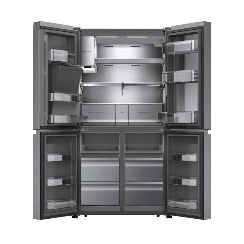 Hisense Refrigerator 615L Multi-Door Smart Fridge with Water & Ice Dispenser For The Future of Food Preservation RQ9P600GTBN