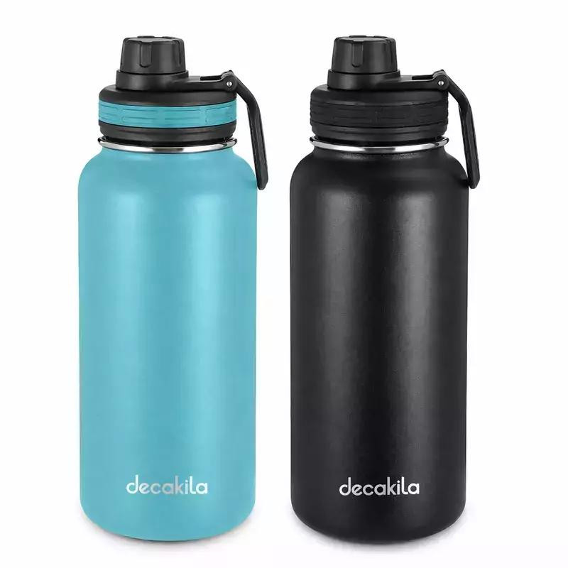 Decakila Vacuum Bottle 900ml x 2 Bottle BPA Free Water Bottle Reusable Insulated Stainless Steel Kmtt027b