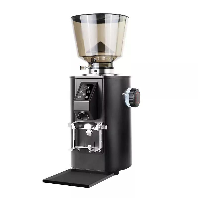 Commercial Electric Coffee Bean Grinder 64mm Stainless Steel Burrs, 350W Italian-Inspired Coffee Mill – K-64s