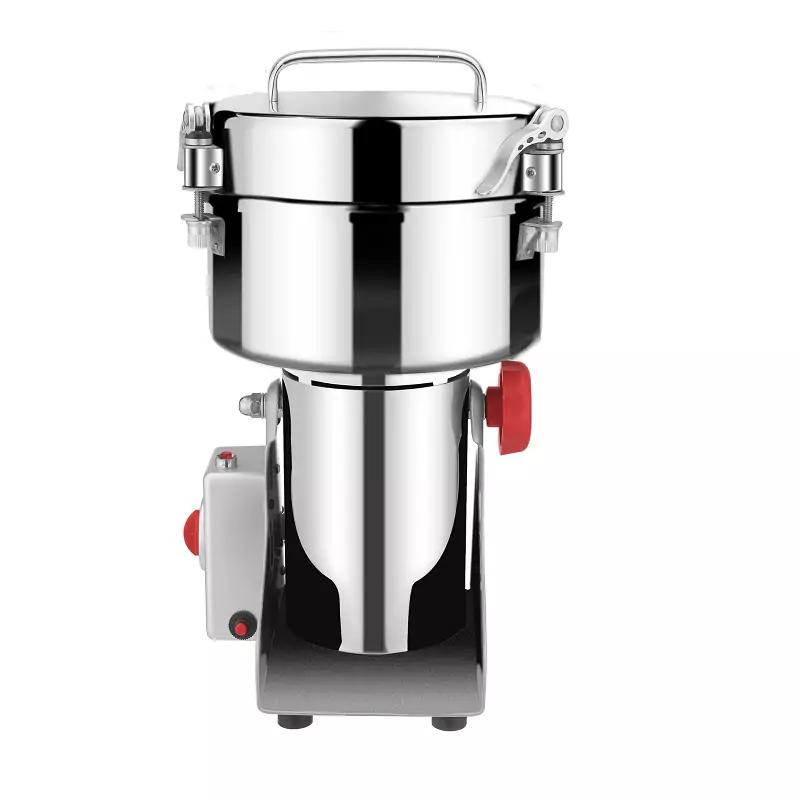 Commercial Electric Spice Grinder 3.6kW High-Power Industrial Pulverizer 3kg Capacity, Professional Stainless Steel Heavy-Duty Herb Grinder WG-3000Y