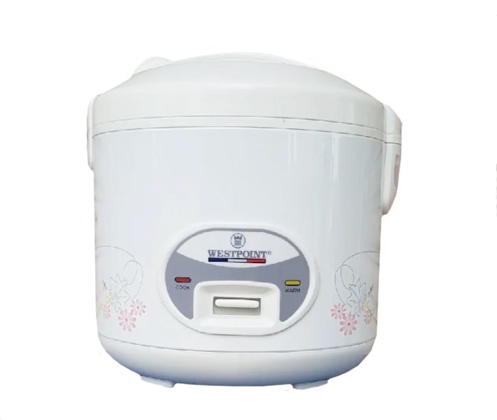 Westpoint Rice Cooker 2.2L 900W  (White, WRCG-22217)