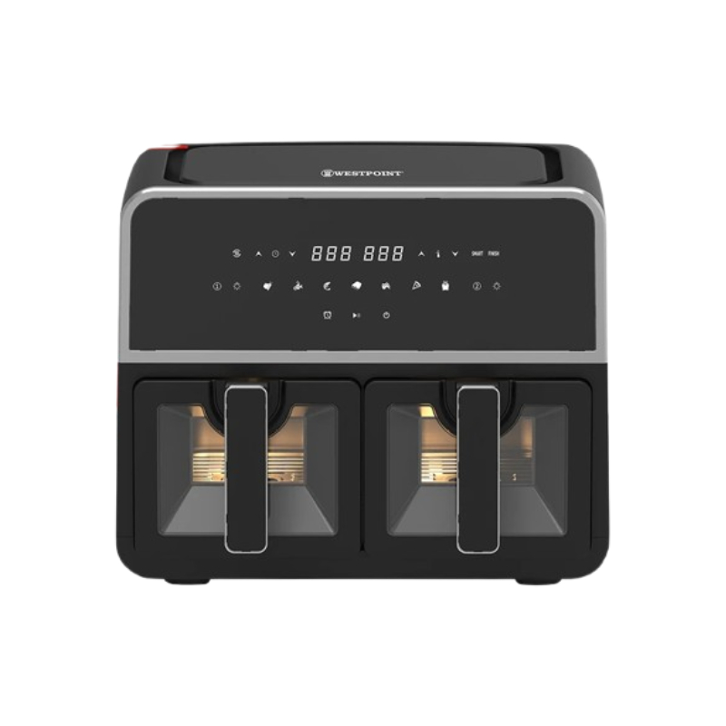 Westpoint Air Fryer with Digital Display 9L (4.5L+4.5L) 1700W WAFY-91724