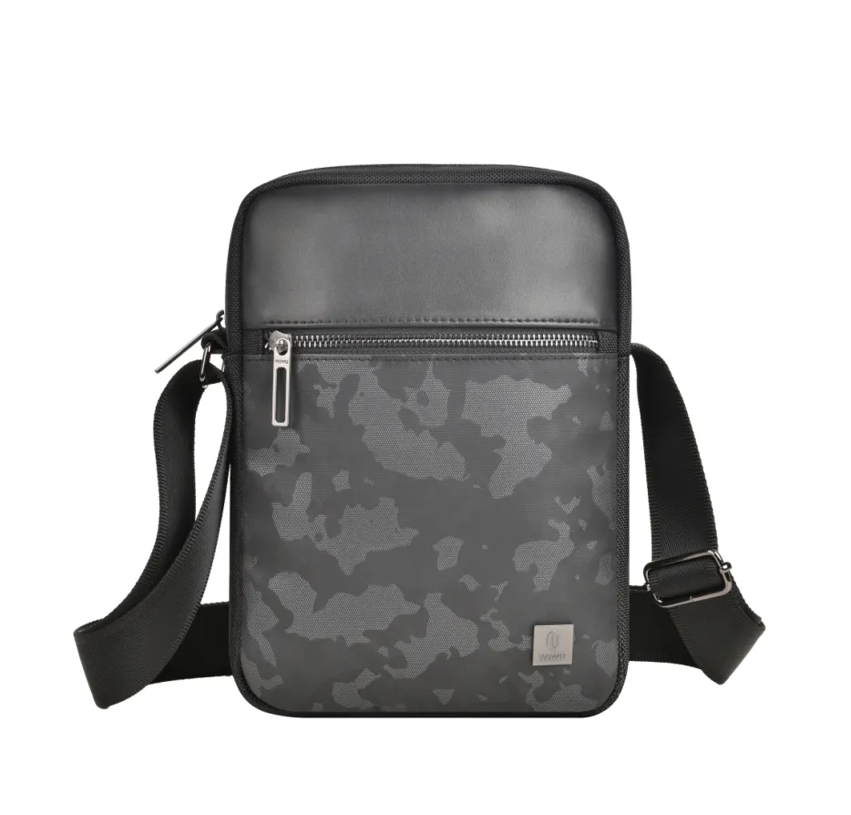 WIWU Salem Sling Bag for men Daily Crossbody bag with camouflage fabric