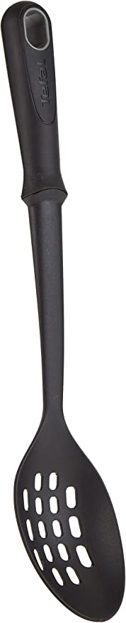 TEFAL Comfort Slotted Spoon, Kitchen Tool, Black, Plastic / Nylon, K1291014 Tanzania