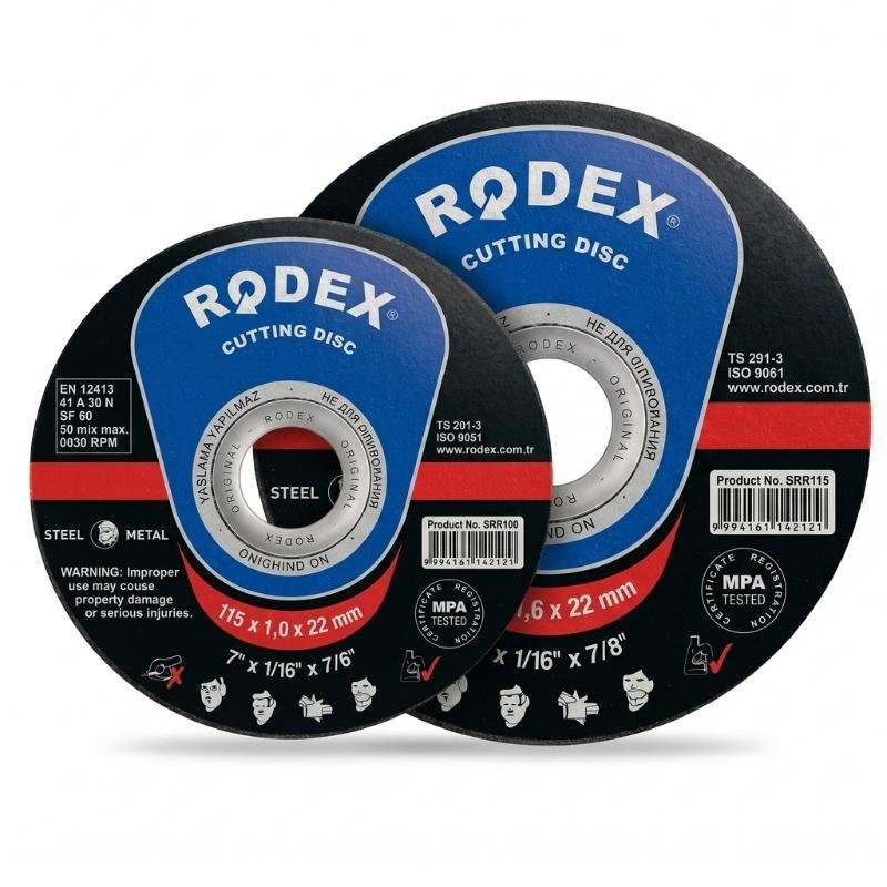 Rodex Grinding Wheel 115mm 115x6.0x22mm (8/15/120) SRS6115