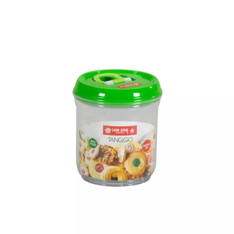 Lionstar Storage Plastic Jar 800ML Tanggo Pot PP-1 Air Tight Container & Storage Space Saving Box BPA Free