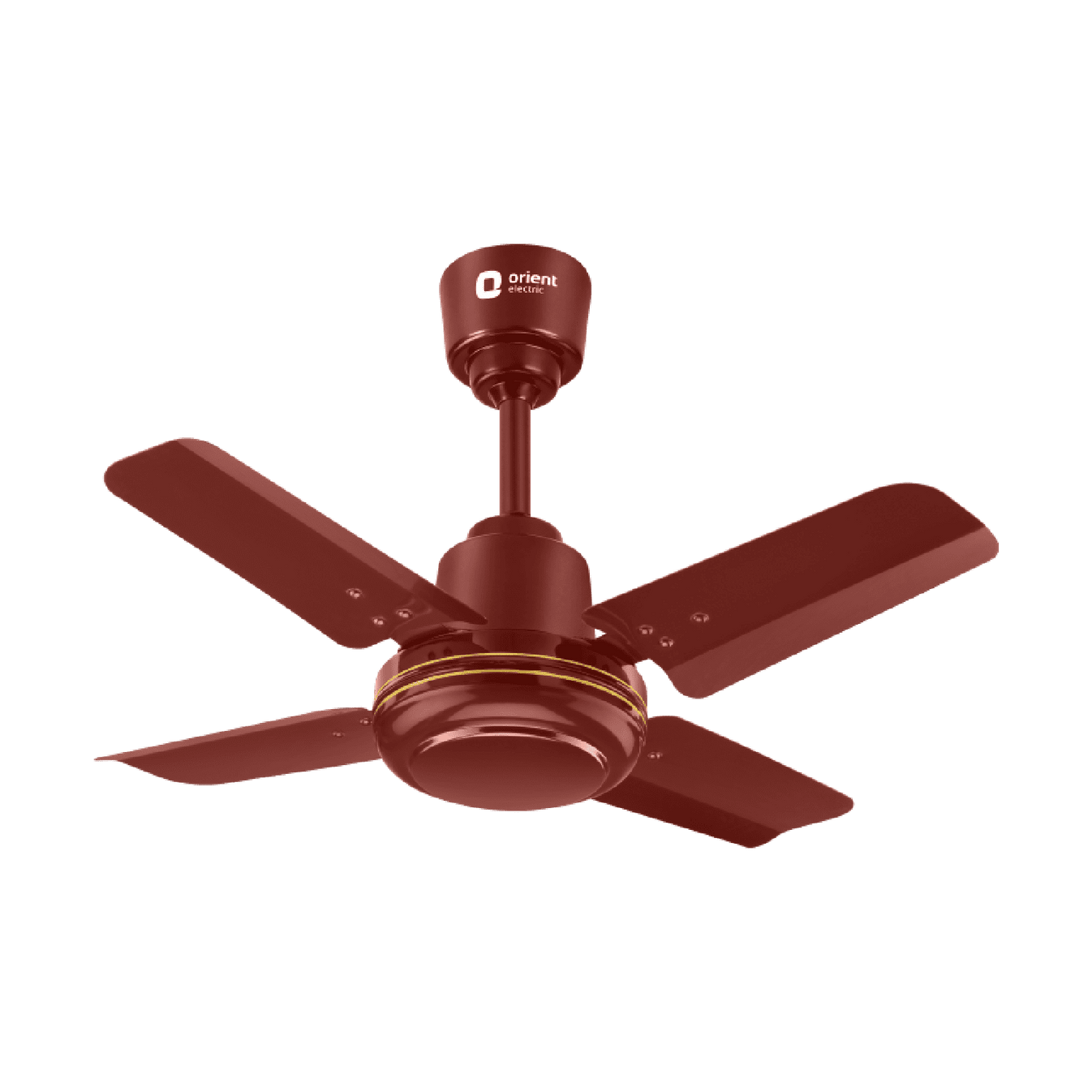 Orient Ceiling Fan 24"/600mm 70W with 4 Blades Brown New Breeze