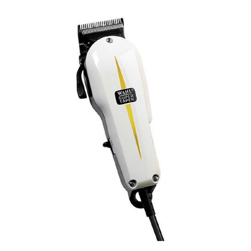 Wahl Super Taper Hair Cutting Machine - Corded Hair Clipper in Tanzania, White 08467-100