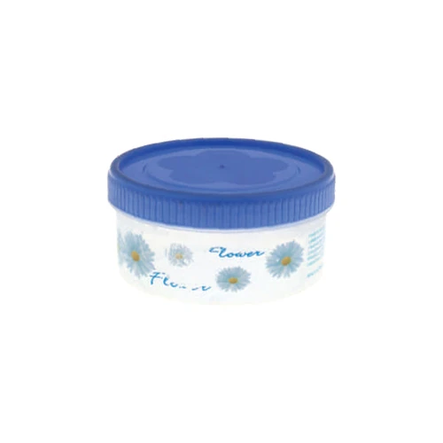 Cello Plastic Container Jar 500ml Printed (Pack of 12)