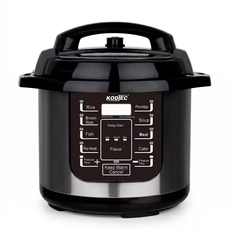 Kodtec Digital Electric Pressure Cooker Multi-Functional Smart Cooker 6.0L, Professional 12-in-1 Nutrient-Lock Programmable Cooker KT-166DEP