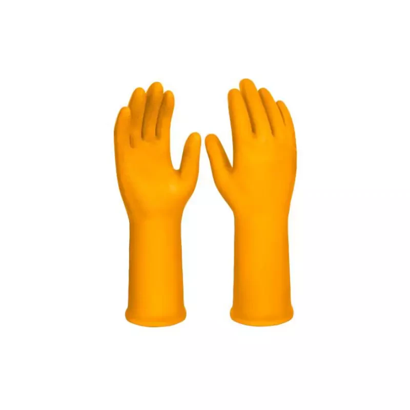 Ingco PVC Hand Gloves L Size for Cleaning & Gardening HGVP01