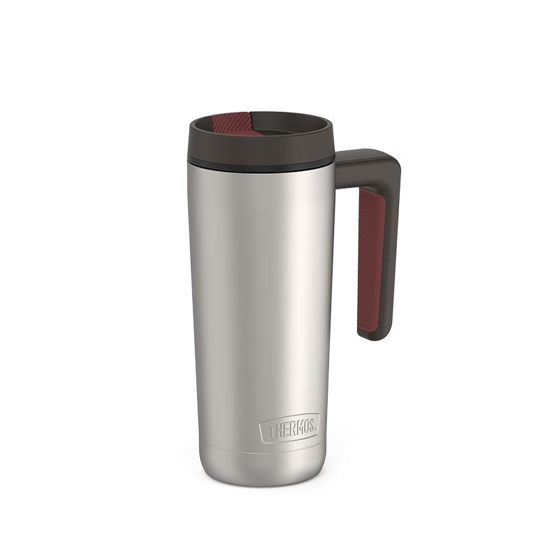 Thermos Travel Mug Matte Steel 530ml Stanless Steel Vacuum Insulation TS1309MSR
