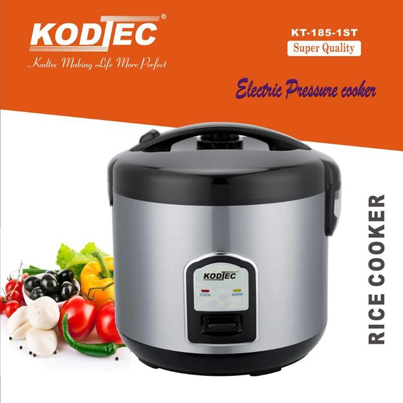 Kodtec Rice Cooker – 1850W High Power Heating System, 2.8L Large Capacity Bowl, Automatic Cooking & Keep Warm Function, Non-Stick Inner Pot, Fast Cooking Heavy Duty Family Size Rice Cooker KT-185-28