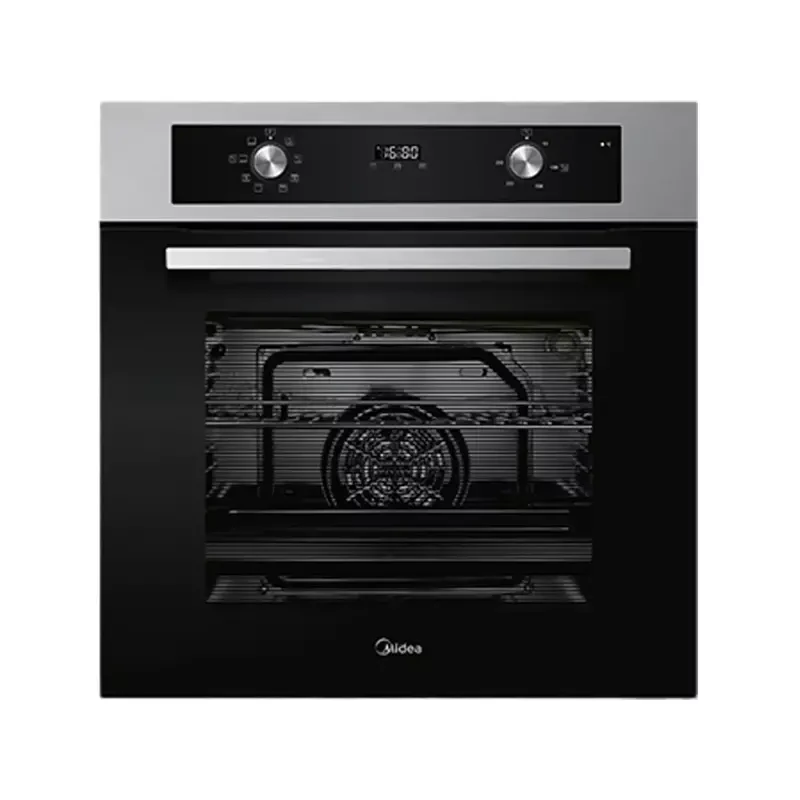 Midea Built-In Electric Oven 80L with 8 Cooking Modes, HotAir, Grill, Defrost, Mechanical Control & LED Display 65M8OD2-AO