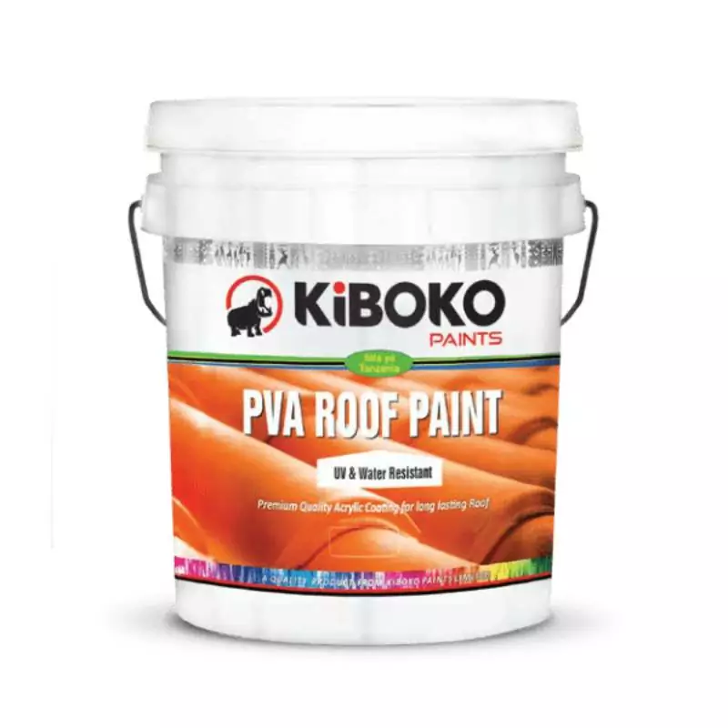 Kiboko PVA Roof Exterior Paint 10L Regular Shades