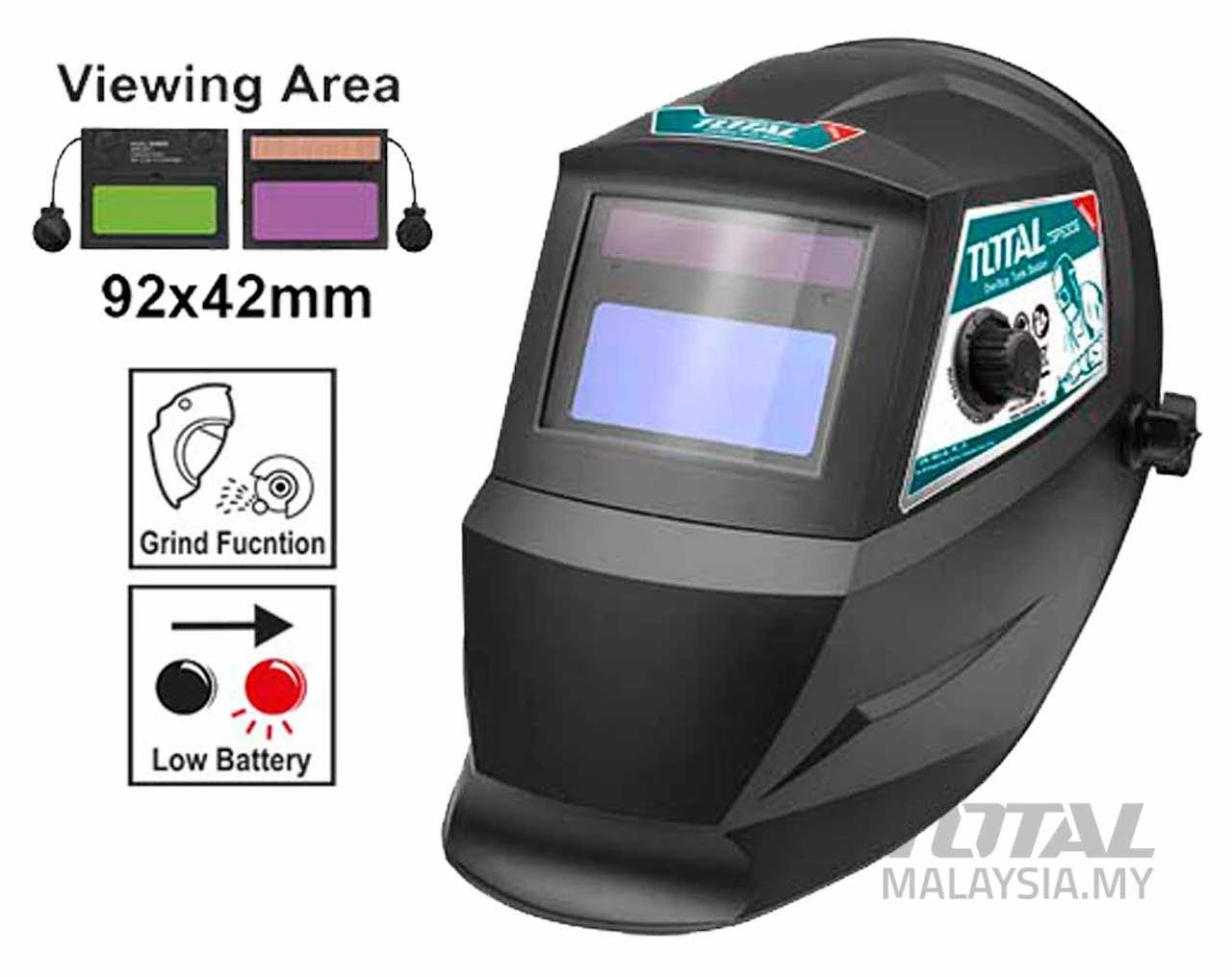 Total Auto Darkening Welding Helmet TSP9306