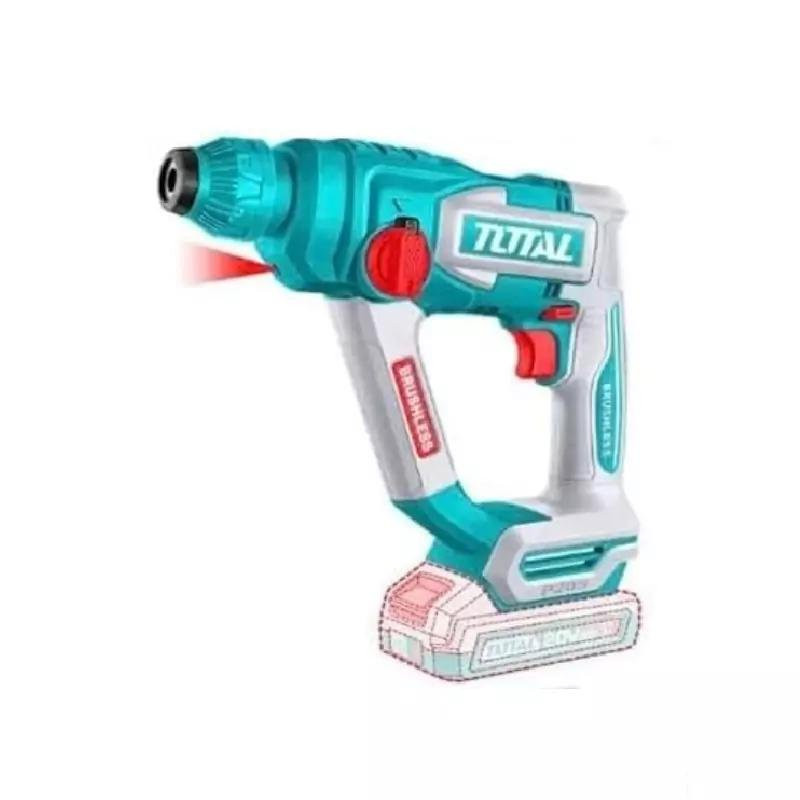 Total Cordless Rotary Hammer Drill 18mm 20V with Battery & Charger TRHLI201881