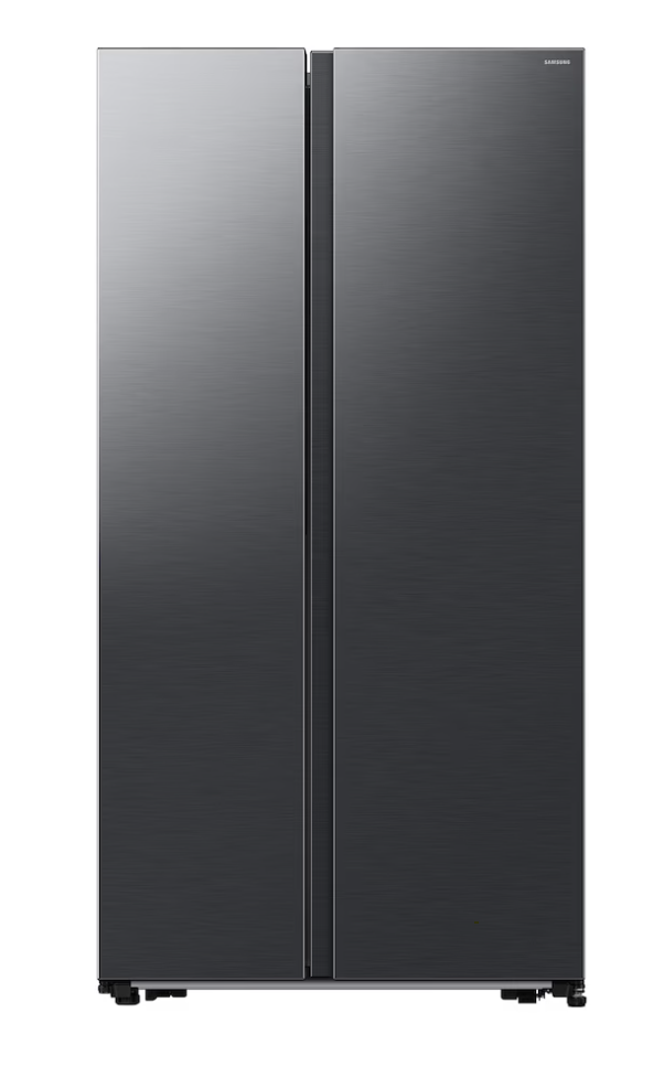 Samsung 583L Refrigerator Side by Side with Large Capacity, No Frost Matt Black