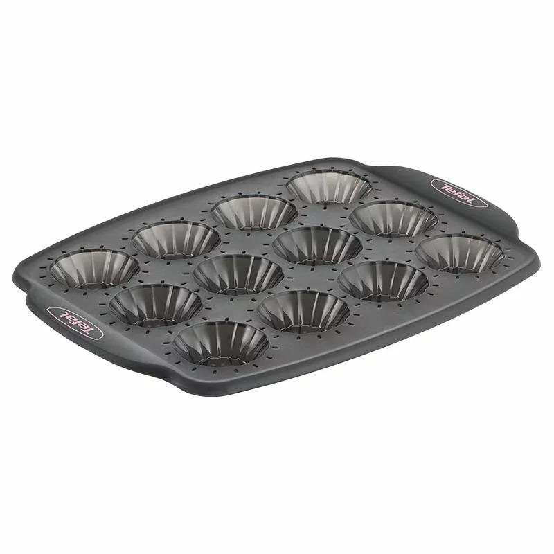 Tefal Crispy Bake Silicone Baking Tray 12 Holes 29x21 J4171414
