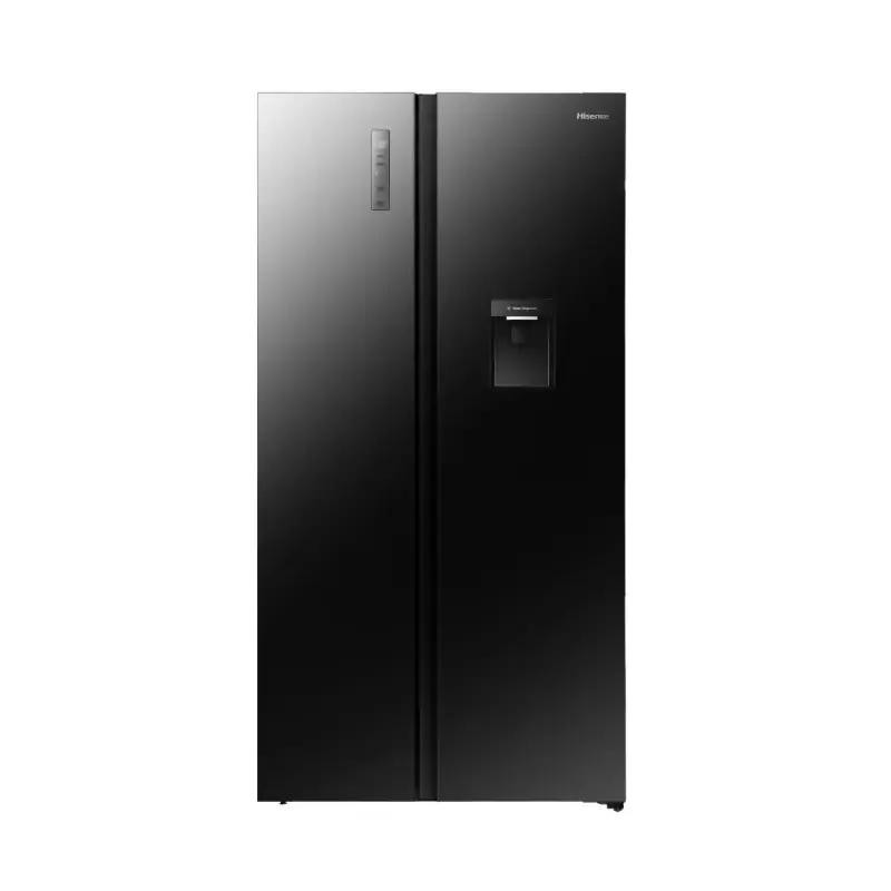 Hisense Refrigerator 529L Side by Side Doors, Digital Temperature Control, Inox RS5P558NMSN
