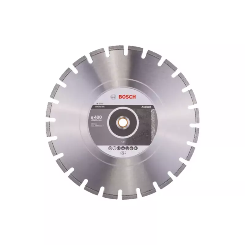 Bosch Diamond Cutting Disc 400 x 3.6 x 10mm for Asphalt 2608602626
